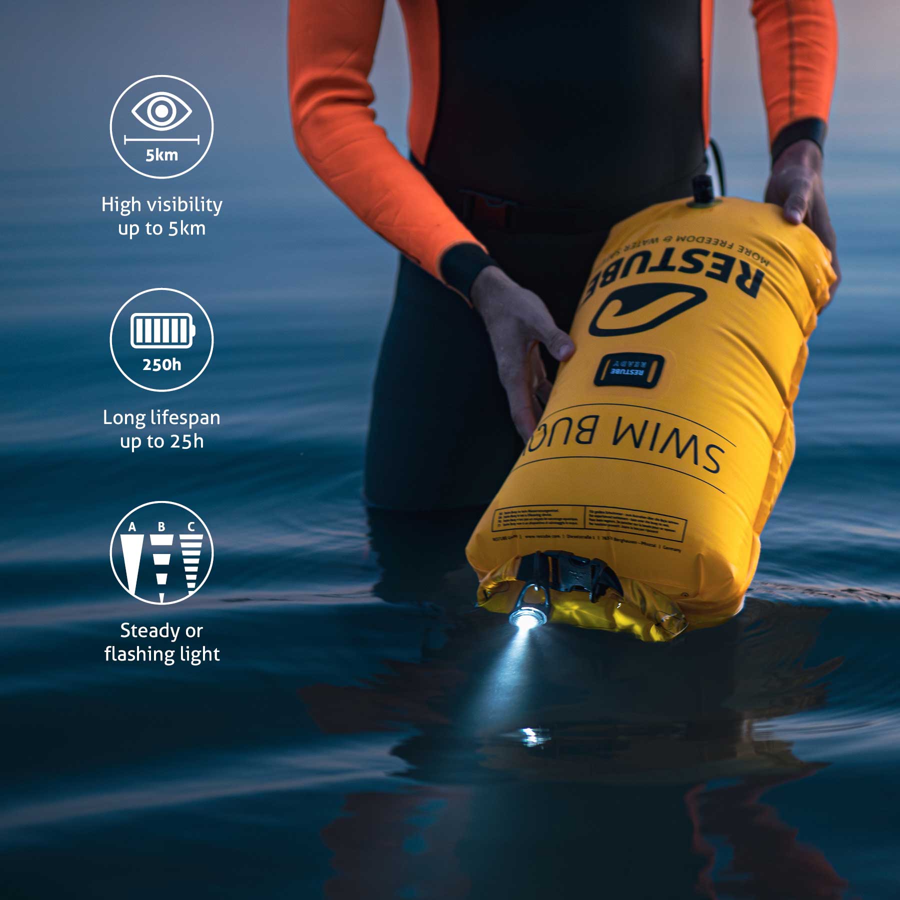 WATERPROOF LED SAFETY LIGHT - Image 3