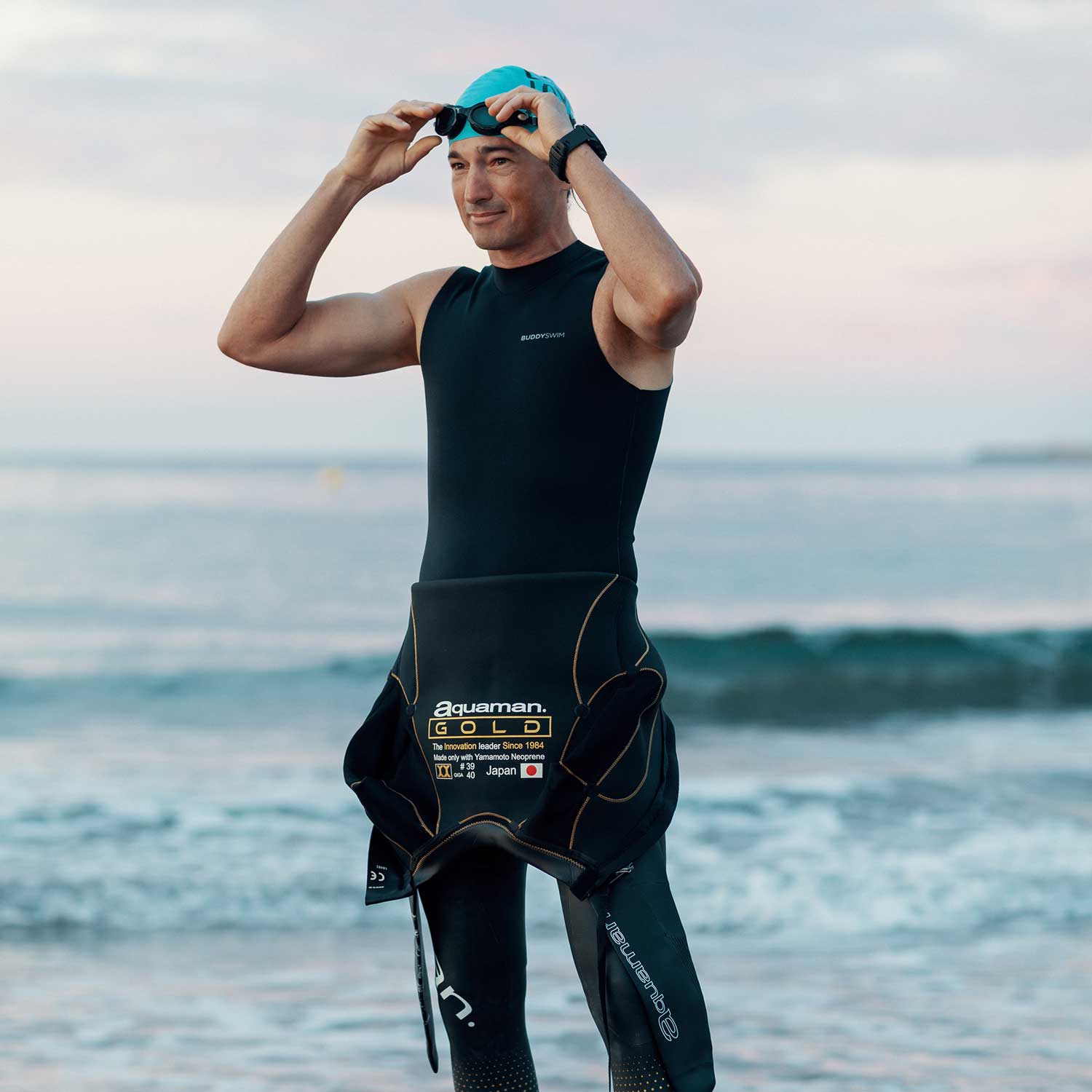 NEOPRENE VEST Buddyswim Trilaminate Warmth 1.5mm - Image 4